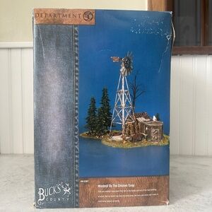 Dept 56 Snow Village Buck’s County Windmill by the Chicken Coop EUC #52867